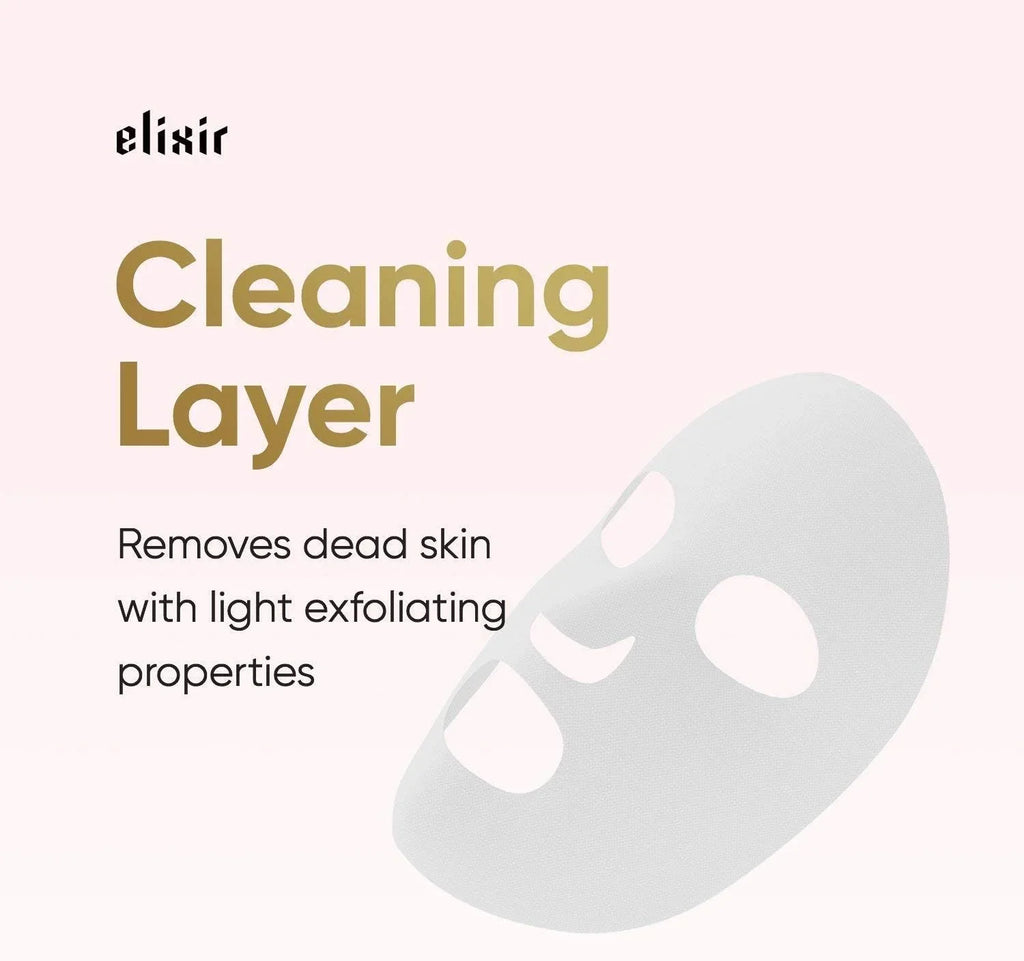 Elixir Premium Lab Collagen Sheet Mask - Anti Aging Face Mask 1 Count (Pack of 1)