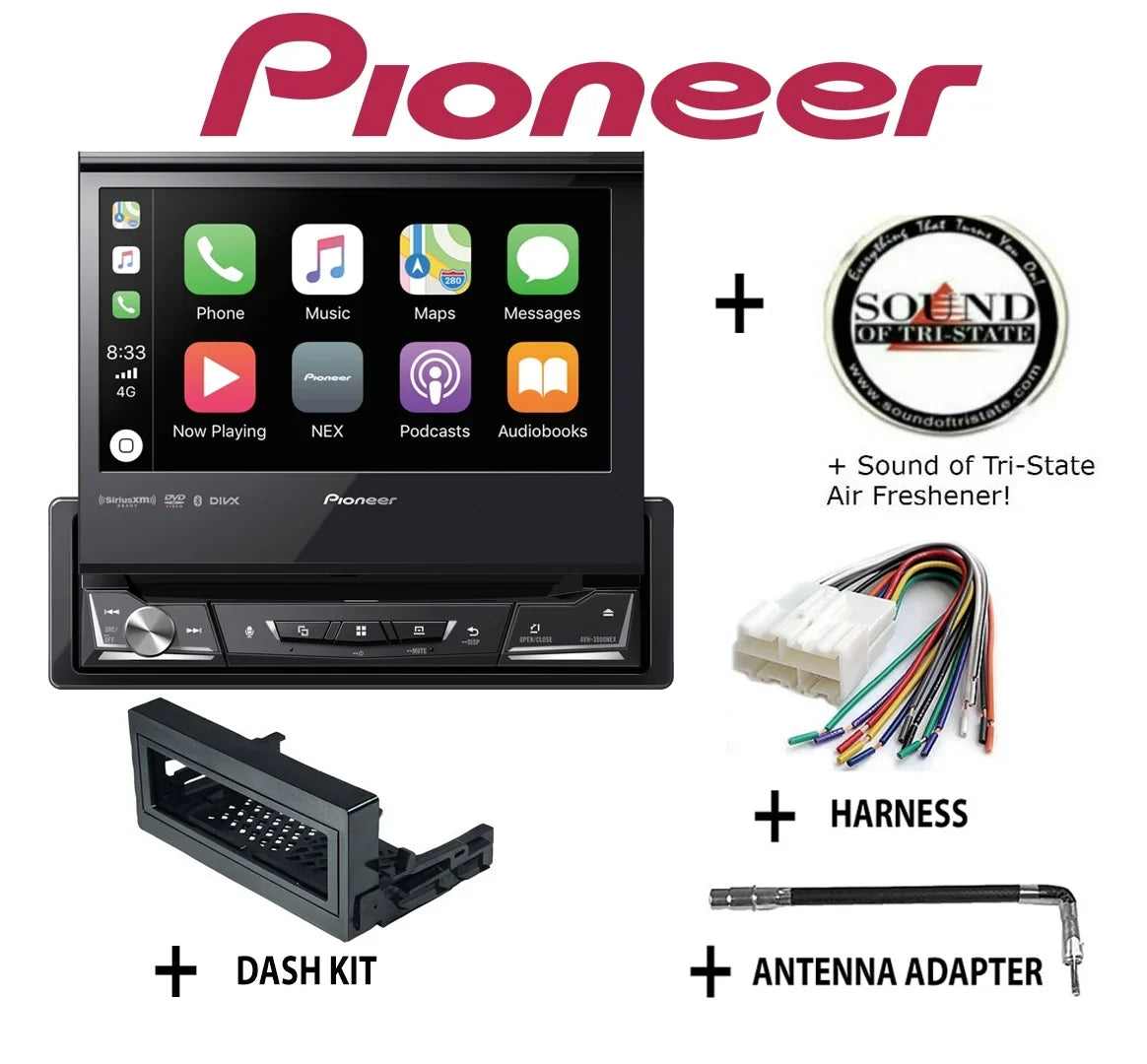 Pioneer -3500NEX Single Din  Receiver Fits 1995-2002 Chevrolet Suburban
