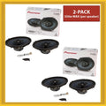 Pioneer - 4 Way 350 Watt Max Power Coaxial Vehicle Speakers Pack of 2