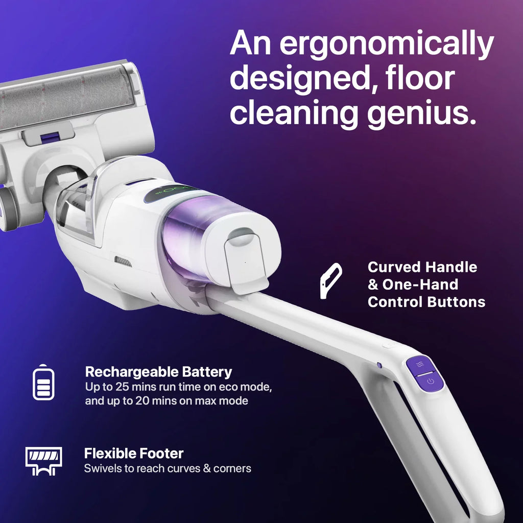 Lunaglow Nano 3 in 1 Wet & Dry Vacuum Cleaner with Self-cleaning technology