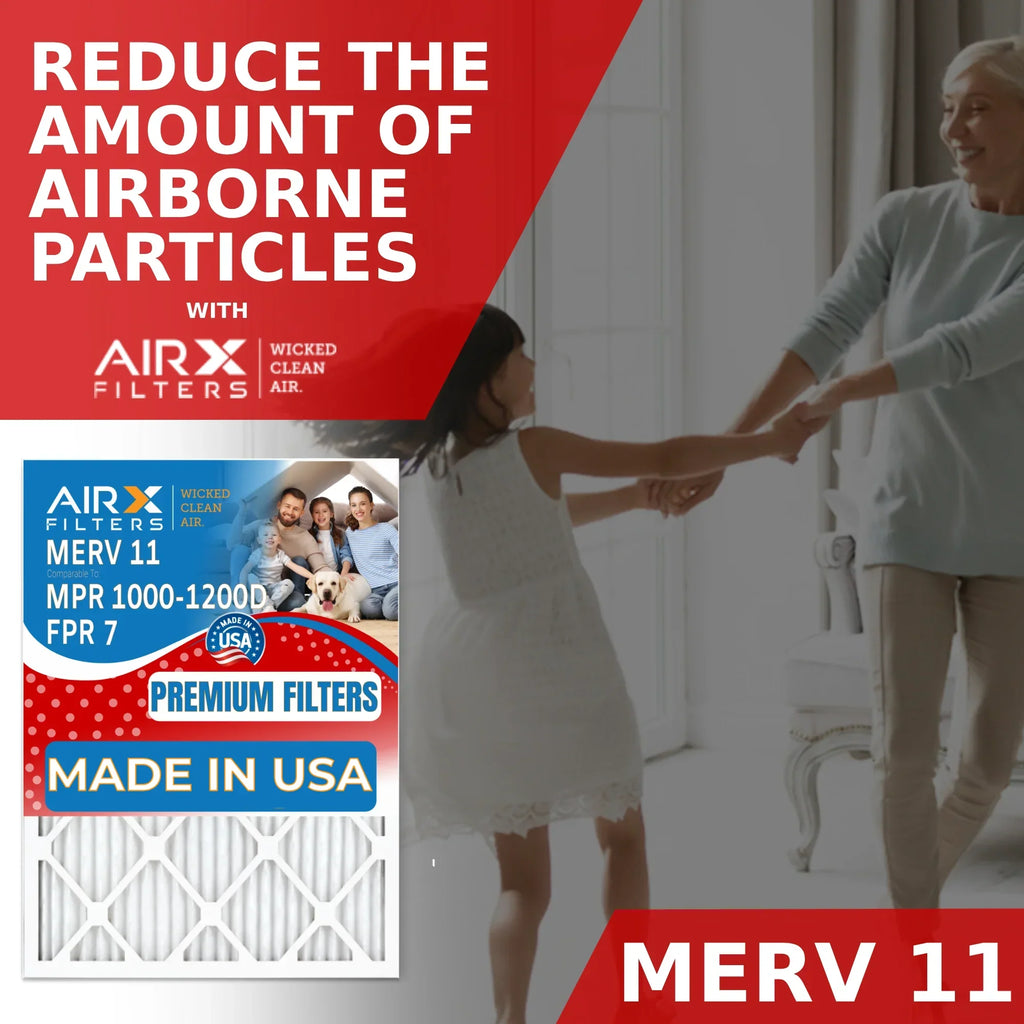 20x25x2 Air Filter  11 Comparable to  1000,  1200 &  7 Electrostatic Pleated Air Conditioner Filter 6 Pack  Premium  Made 20x25x2 Furnace Filters by     .