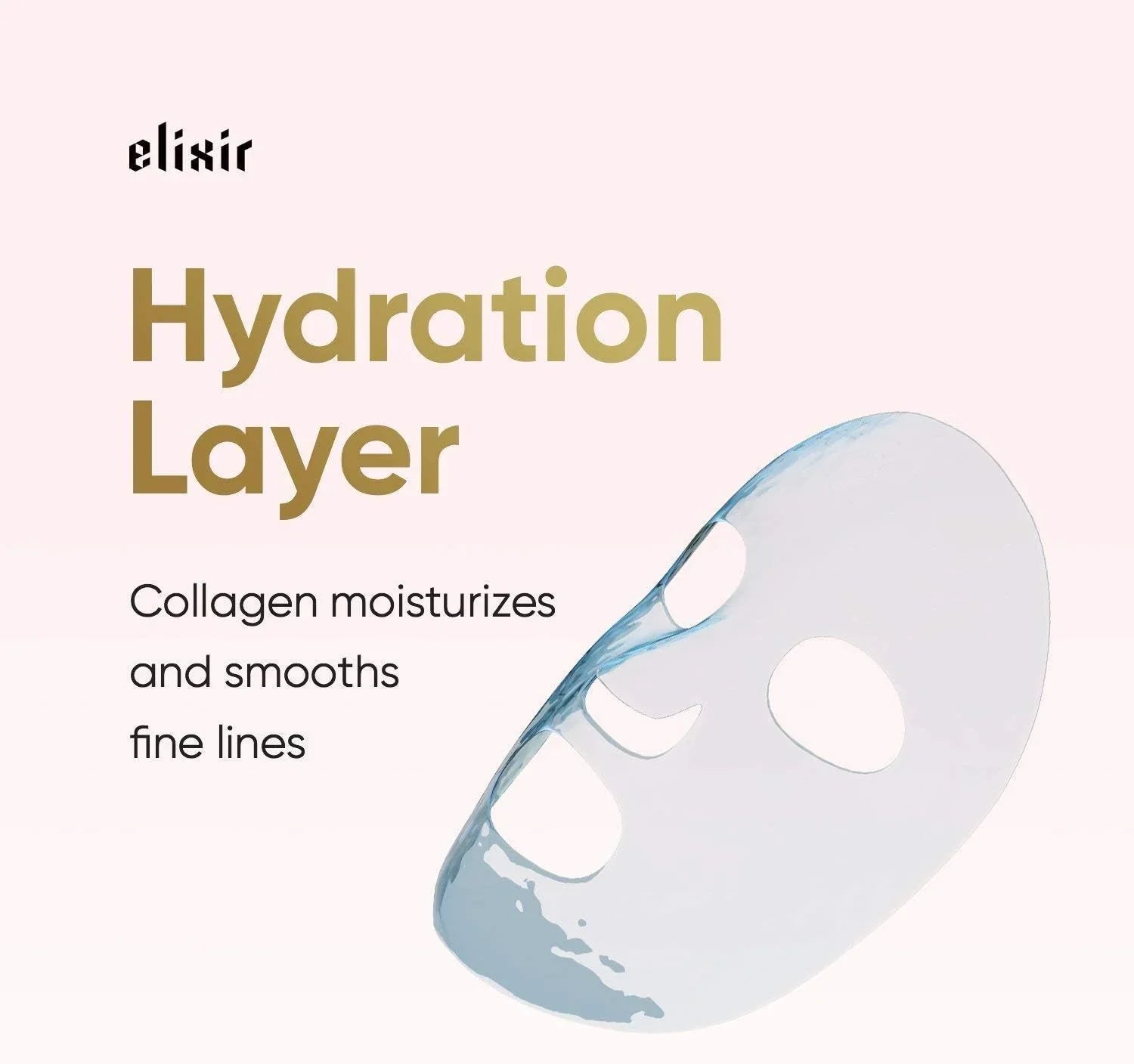 Elixir Premium Lab Collagen Sheet Mask - Anti Aging Face Mask 1 Count (Pack of 1)