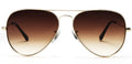 Samba Shades Unisex Classic Aviator Sunglasses Brown Frame Brown Lens - Glen & Ivy Sky Inspired