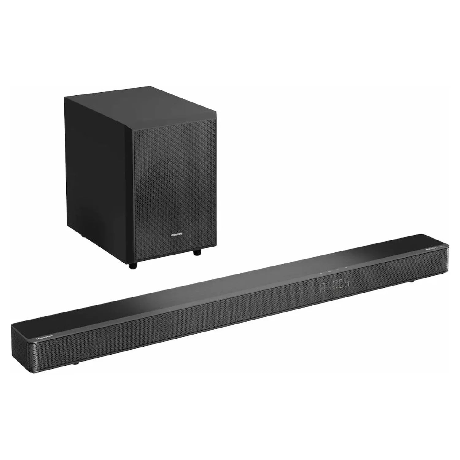 Restored Hisense  Soundbar with Wireless Subwoofer 3.1.2 Ch Black (Refurbished)
