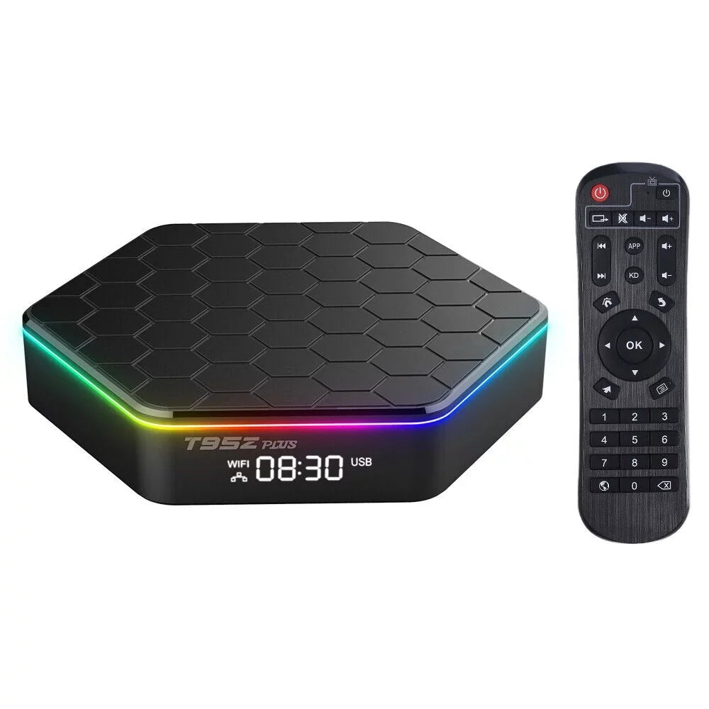 Jahy2Tech Quad Core 8K  Video 64GB Memory 6K Stream Player 2023  Plus Smart Android 12.0  Box