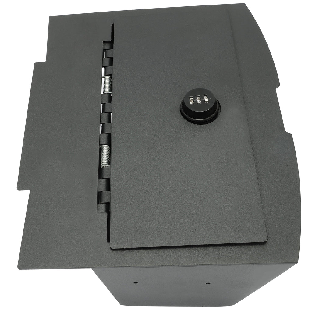Center Console Gun Safe Storage Box Console Vault for 2009-2018 Dodge Ram 1500 2500 3500  Lock Console Safe Vault
