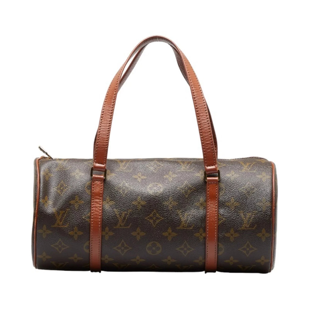 Pre-Owned Louis Vuitton Monogram Papillon 30 (Old) Handbag  Brown  Leather Ladies   (Good)