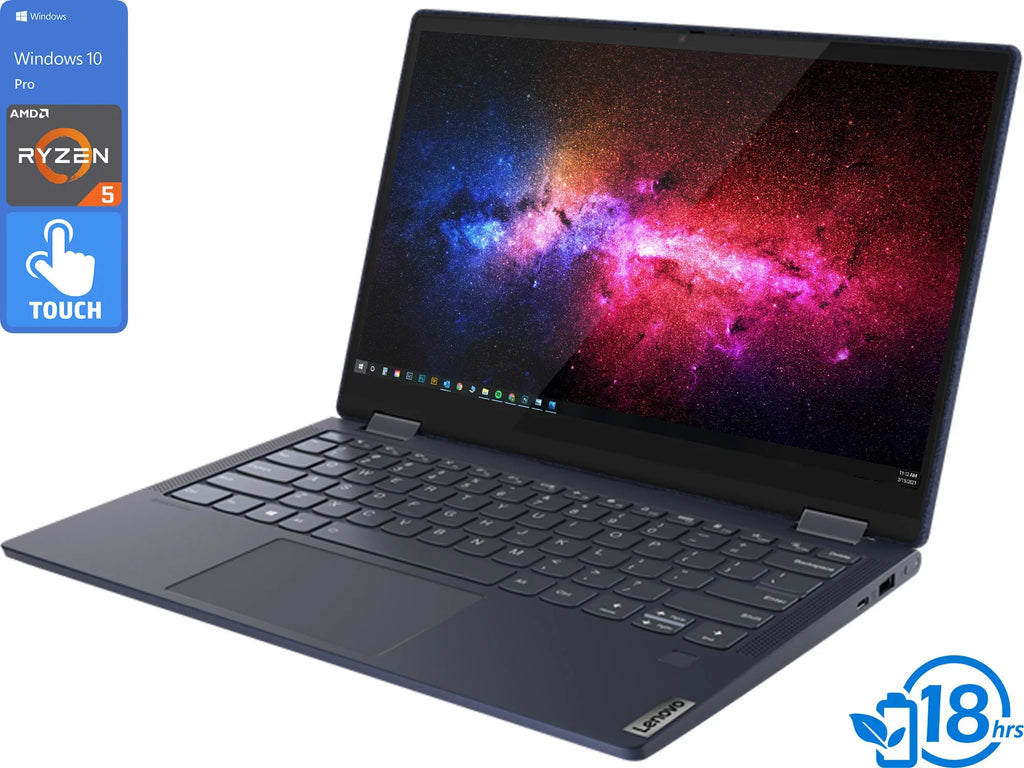 Lenovo Yoga 6 2-in-1, 13.3"   Touch Display,  Ryzen 5 4650U Upto 4.0GHz, 8GB , 512GB NVMe , Vega 6, DisplayPort via -, Wi-Fi, Bluetooth, Windows 10 Pro