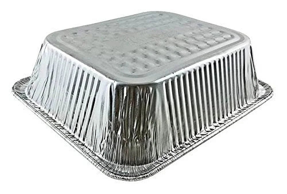 Handi-Foil Half-Size (1/2) TruFit Extra-Deep Aluminum Foil Steam Table Pan (Pack of 100)