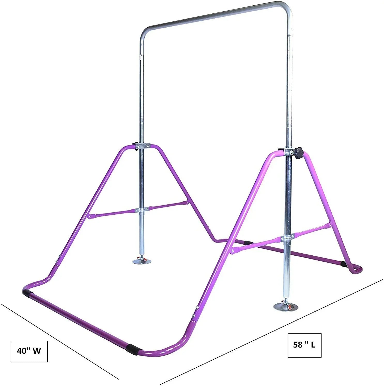 Expandable 3-in-1 Kids Gymnastics Horizontal Bar Set - Kip Training Jungle Gym