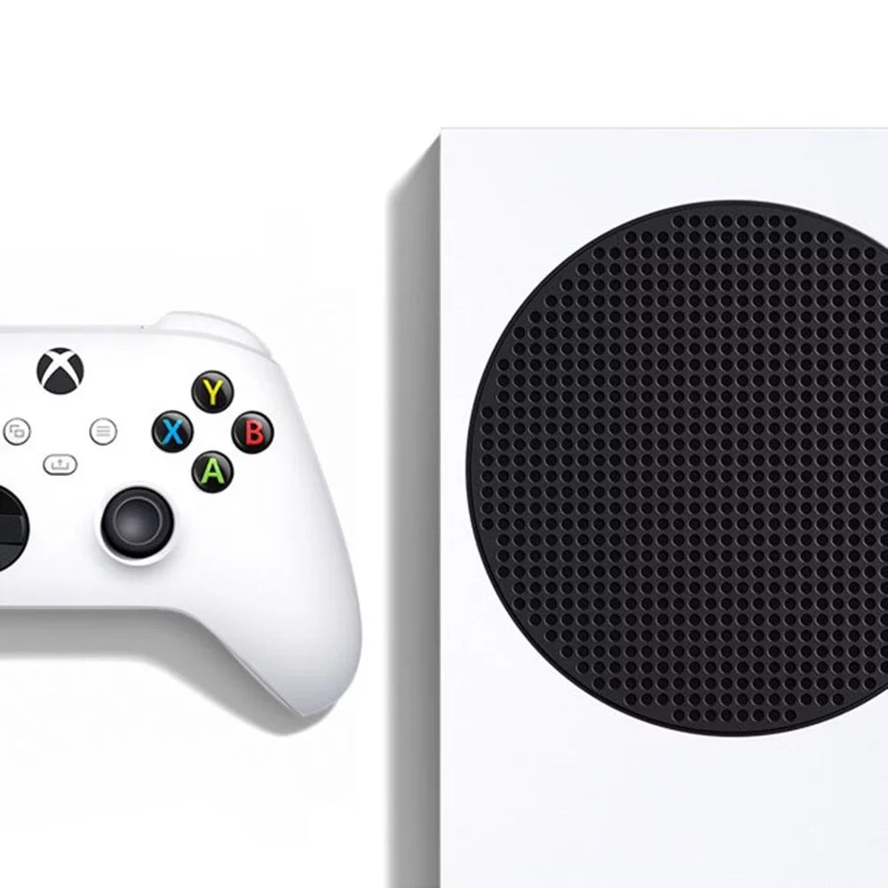 Microsoft Xbox Series  All-Digital 512  Console White (Disc-Free Gaming), One Xbox Wireless Controller, 1440p Resolution, Up to 120FPS, Wi-Fi, with Batteries and Charger Accessories Set and more