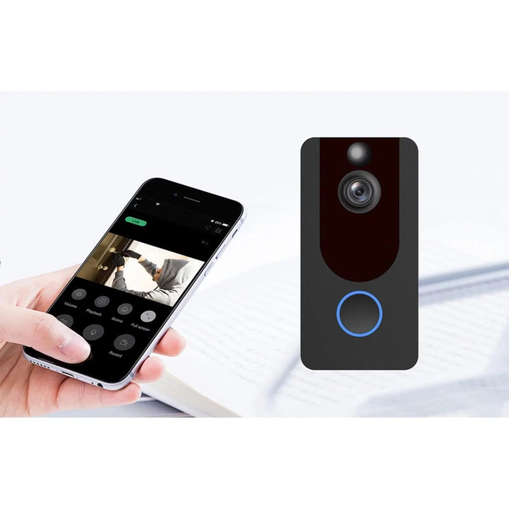 Visual Doorbell  Intelligent Doorbell Visual Intercom Visual Doorbell Wireless Intelligent Doorbell Smart Home Control Panels