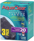 Aquaclear Activated Carbon Filter Inserts Size 20 - 3/pk (4 Packages)