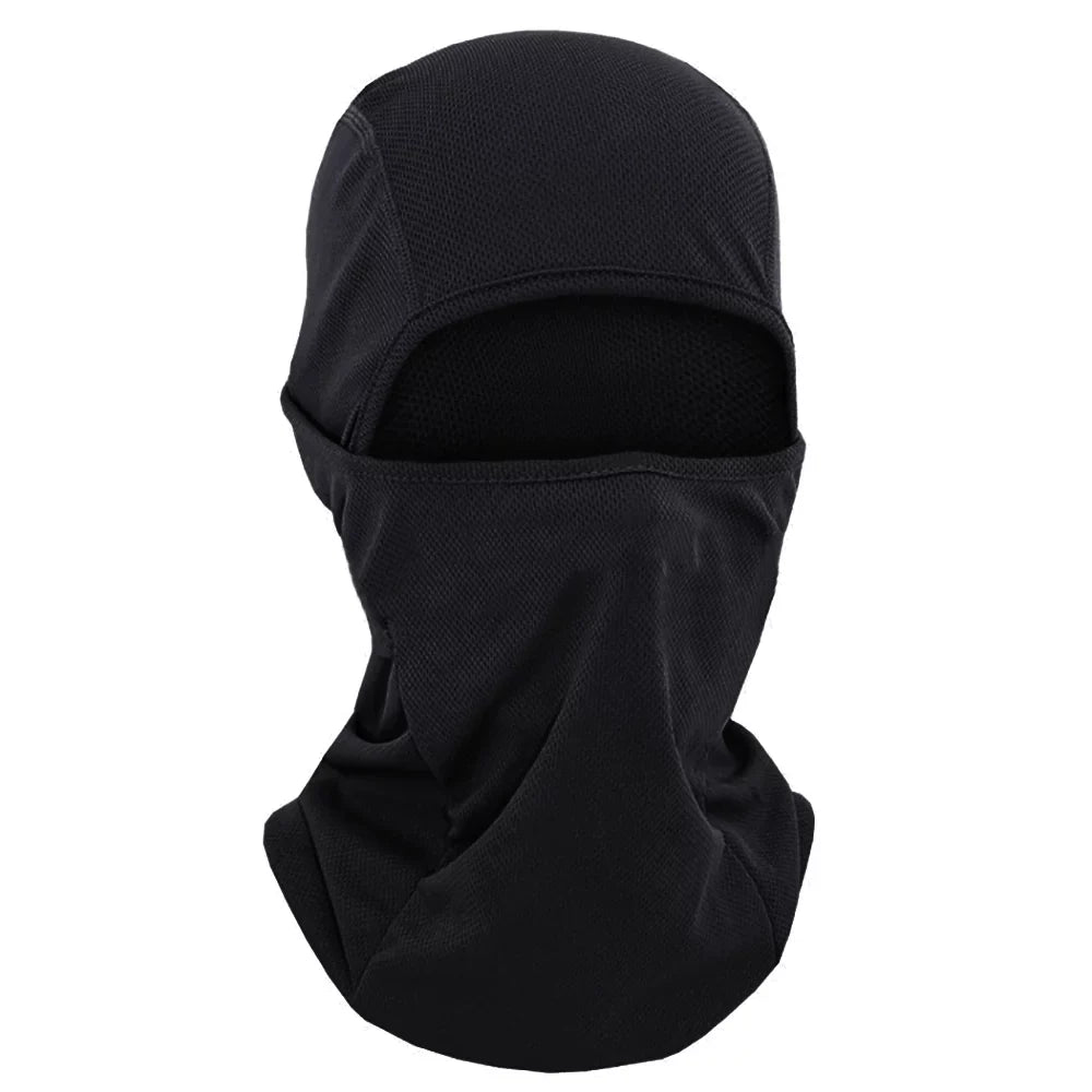 Toptie 45 Pack Black Balaclava Ourdoor  Sun Protection Hood Mesh Cooling Adjustable Balaclava for Men Women-45 Pcs Black