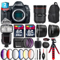 Canon  5D Mark  Camera + 24-70mm f/2.8L  + Pro Flash + 9PC Filter + 96GB