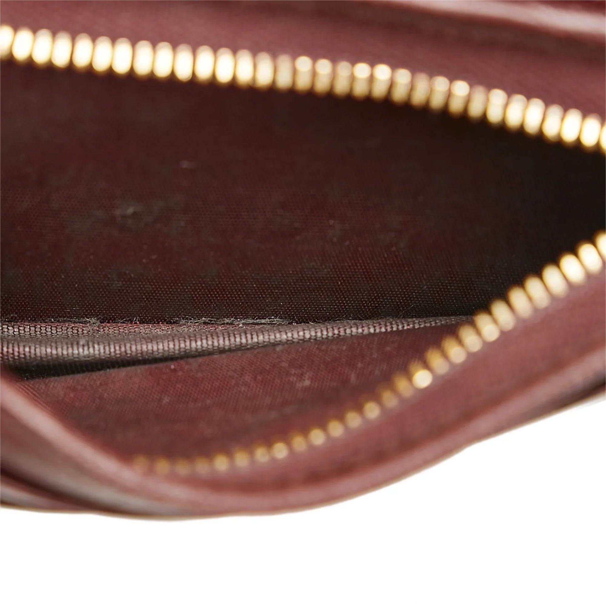 Pre-Owned Authenticated Gucci Ophidia Calf Leather Red Small Wallets Unisex (Good)