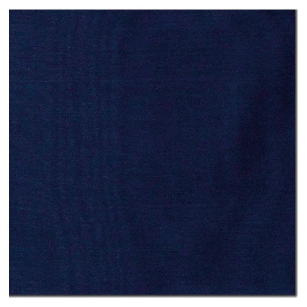 Solid Navy Regular Silk Scarf ()