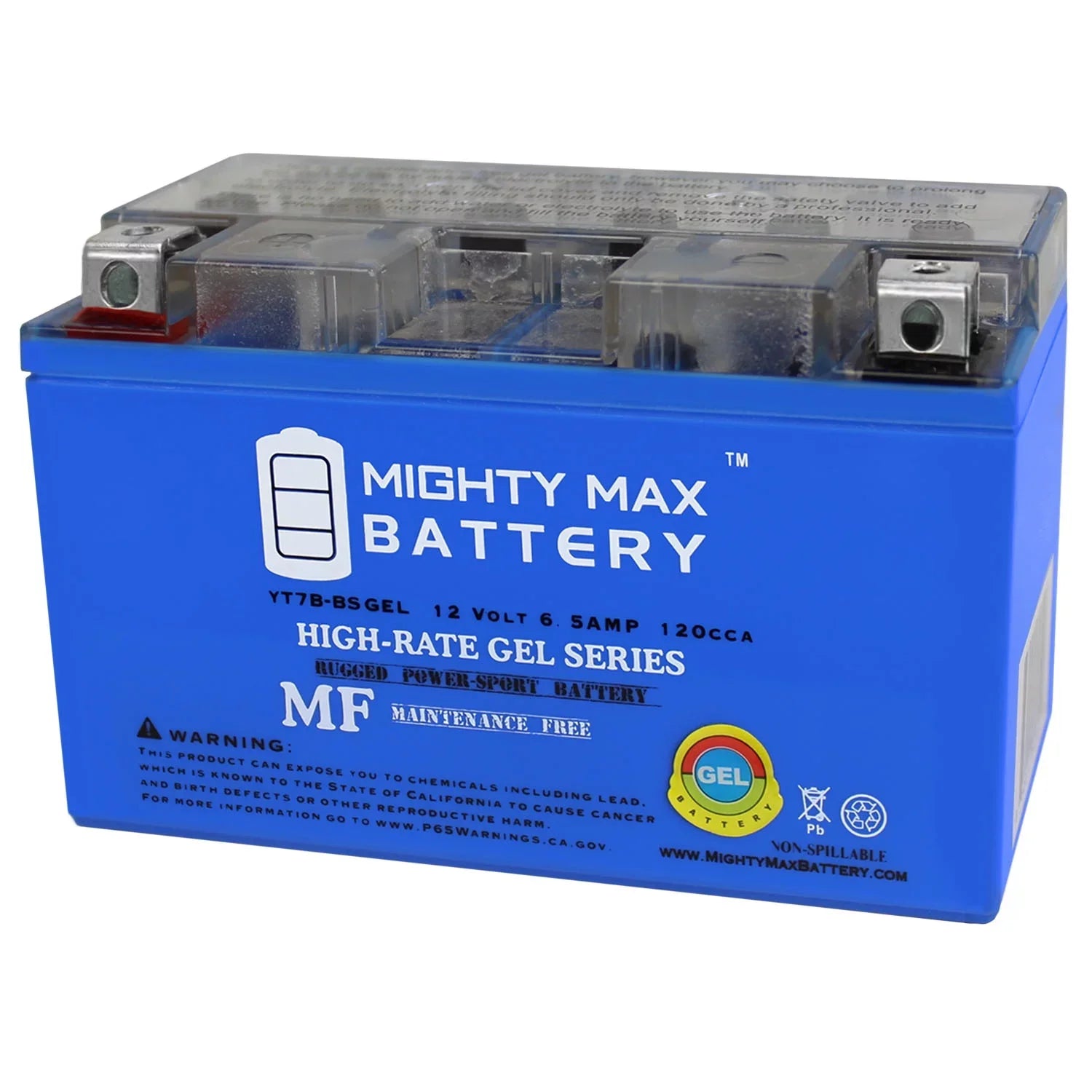 '-  12V 6.5AH Replacement Battery for Weize - Motorcycle