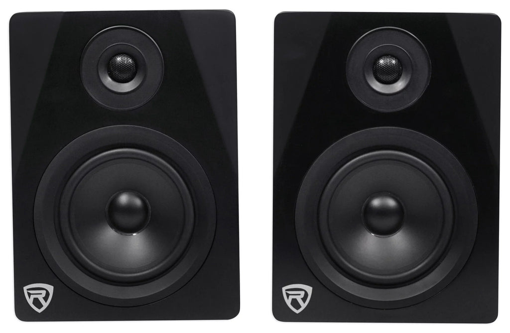 Polk Audio  6.5” 750w Component Car Speakers+Free Powered Monitor Speakers