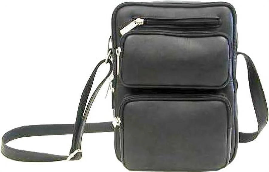 LeDonne Leather Multi Pocket Mens Bag