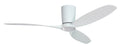 Flagler 52 in. WiFi Integrated  Indoor/Outdoor Matte Pure White Ceiling Fan with Light and Remote Control