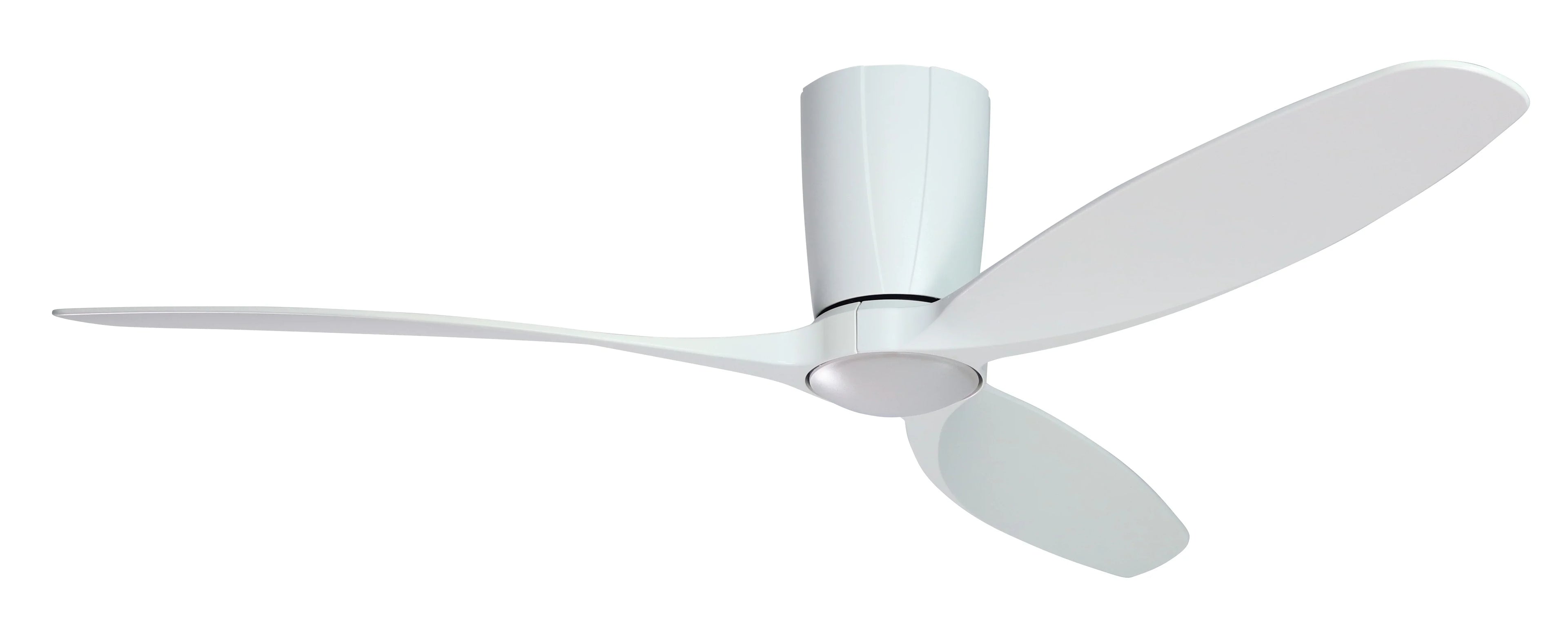 Flagler 52 in. WiFi Integrated  Indoor/Outdoor Matte Pure White Ceiling Fan with Light and Remote Control