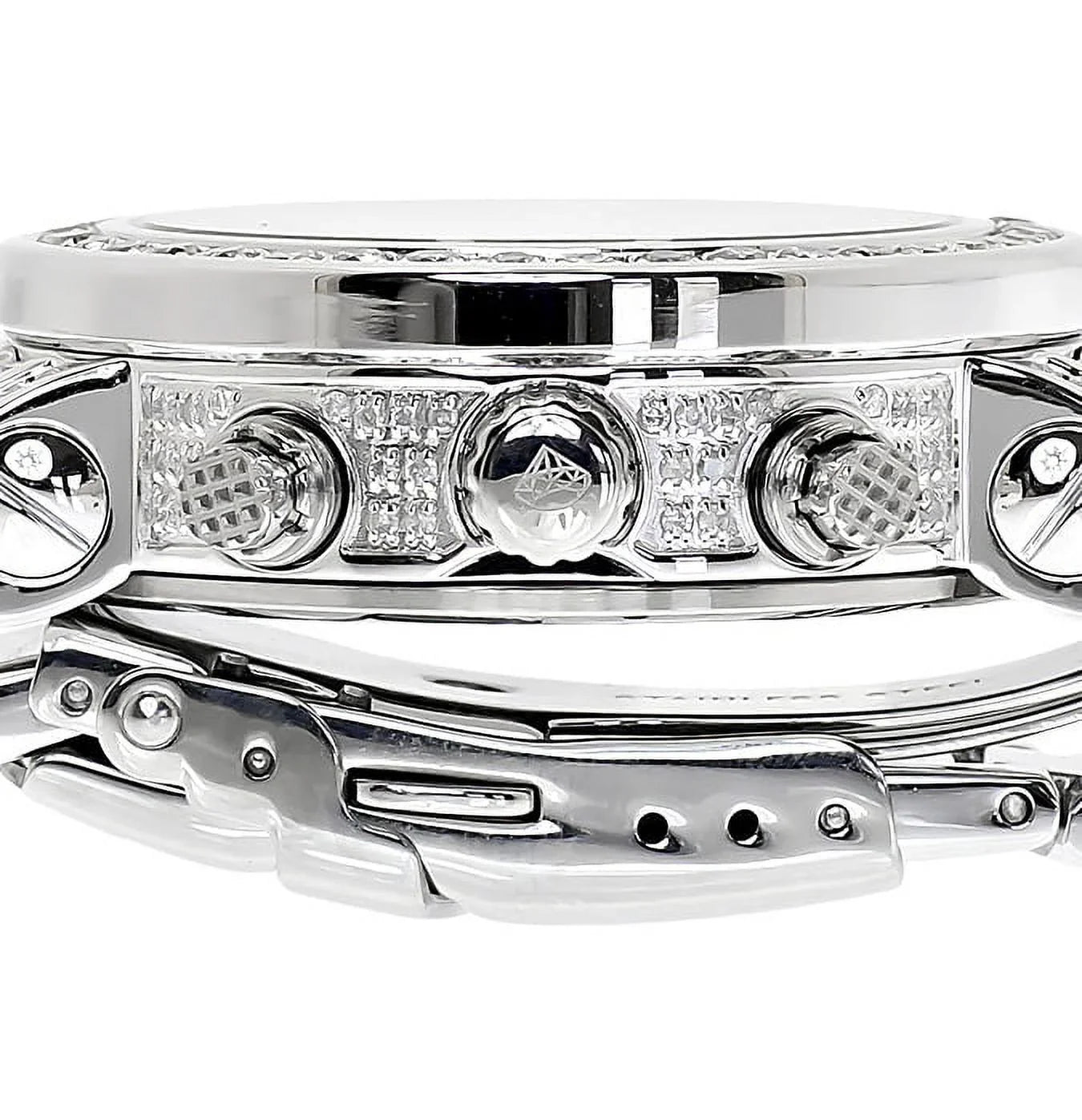 Ladies White Icetime Platinum Diamond Watch  01(3 ct)