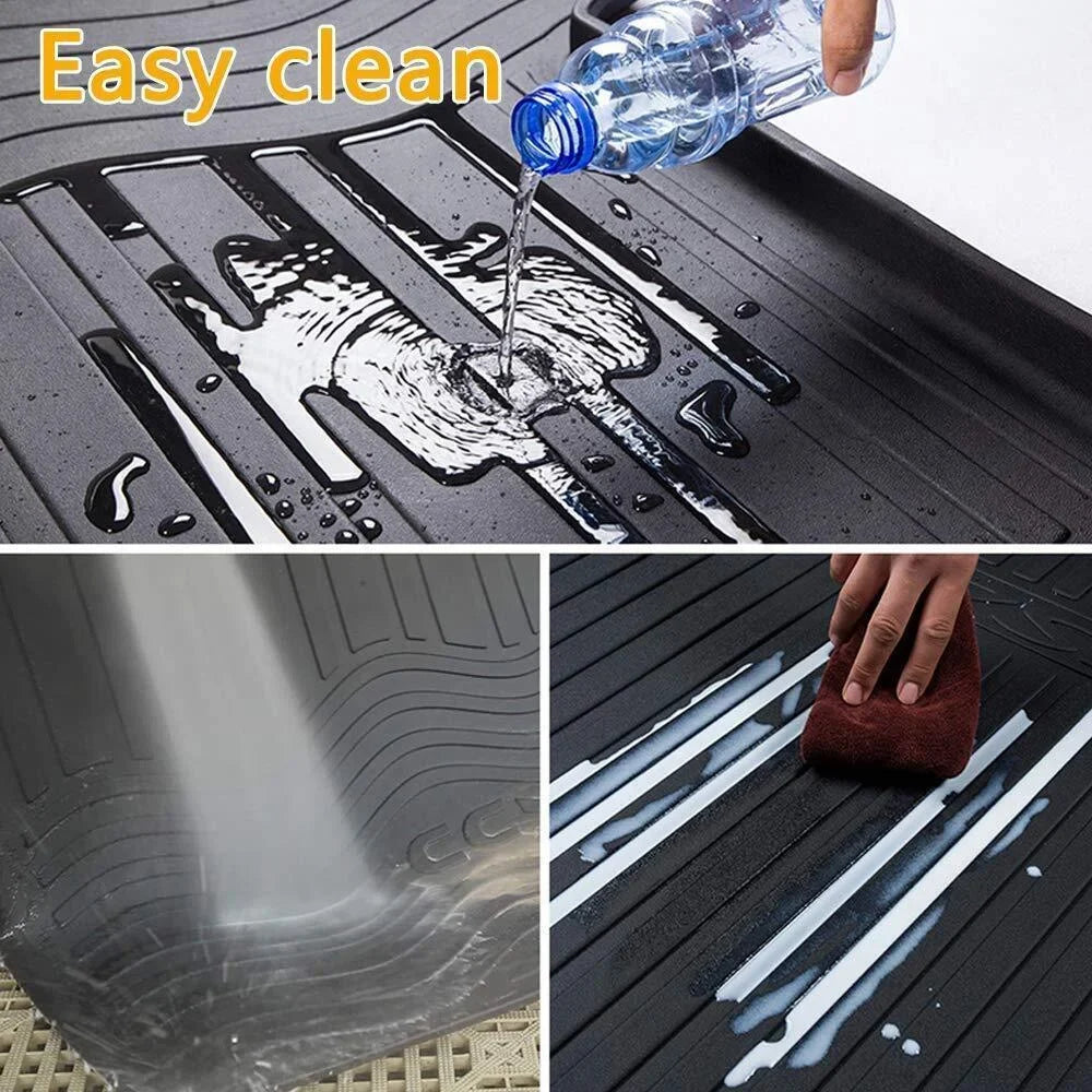 Custom Trunk Liner Cargo Mats for Ford Explorer 2011-2019 Waterproof Non 7-seats Models