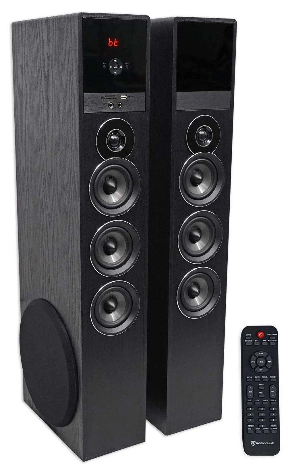 Tower Speaker Home Theater System w/Sub For Sony Smart Television -Black