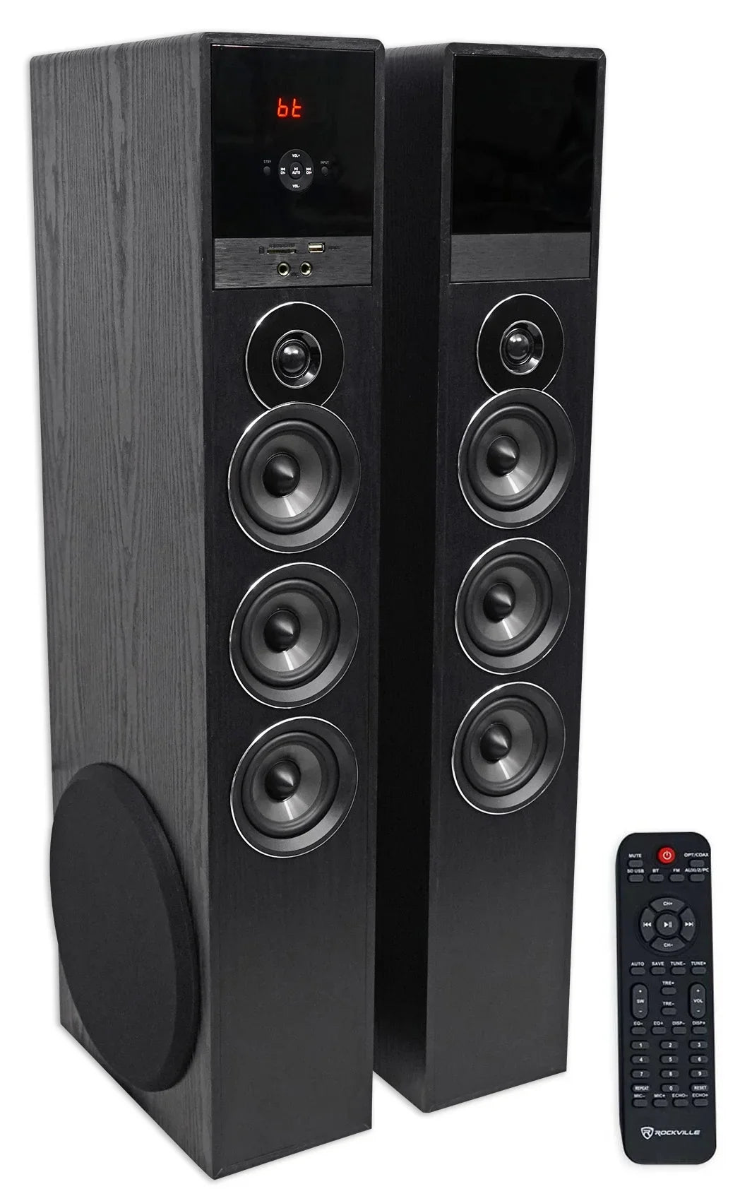 Tower Speaker Home Theater System w/Sub For Sony Smart Television -Black