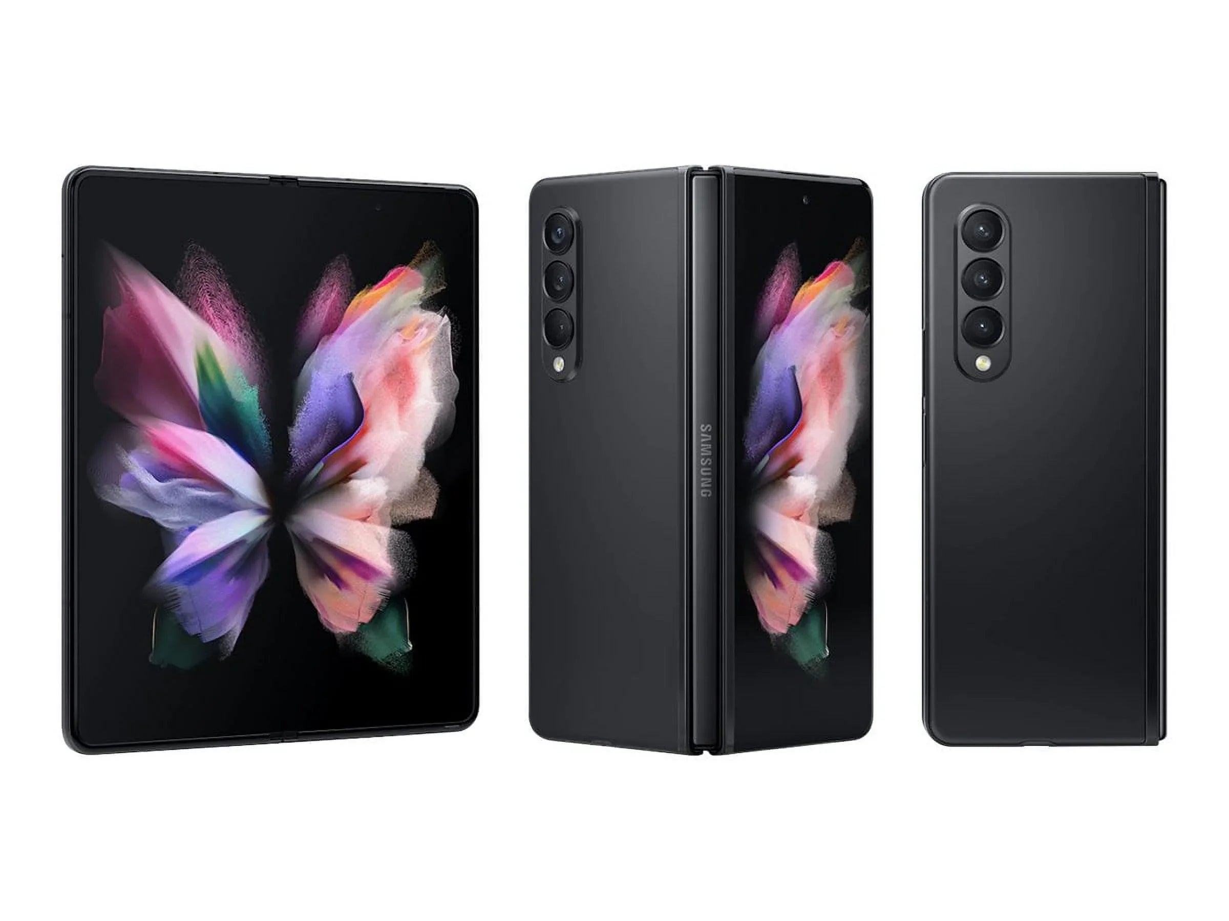 Restored Samsung-Unlocked Mobile Phones - 5G 512  Galaxy  Fold3 Unlocked Smartphone, Phantom Black (Refurbished)