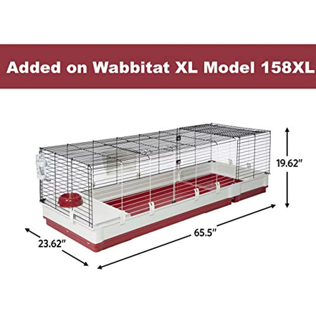 MidWest Homes For Pets 19.75 in. x 23.75 in. Wire Extension for Wabbitat Deluxe Rabbit Home