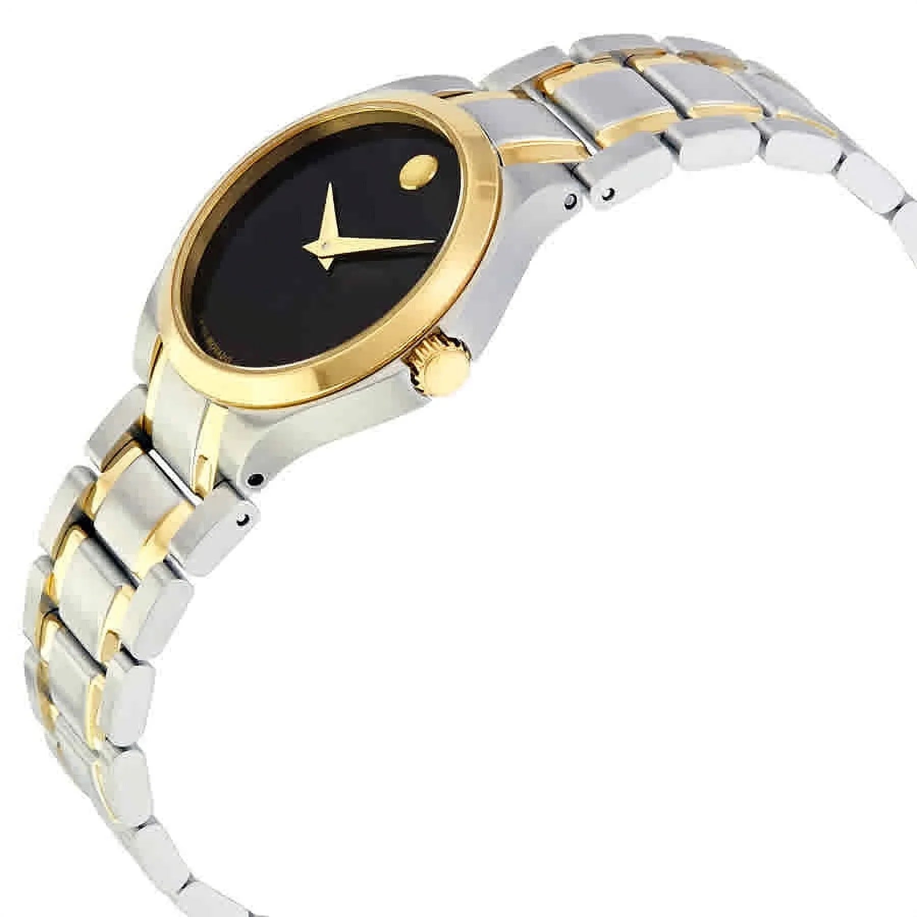 Movado Collection Black Dial Ladies Watch 0606897