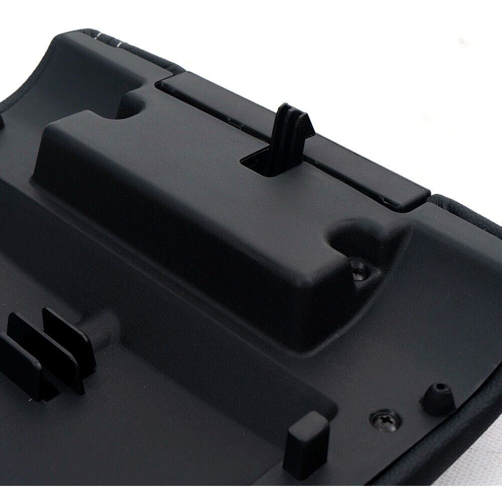 Teledu Center Console Arm Rest Lid Cover Fit For  2009-2014 Ford -150 Black New
