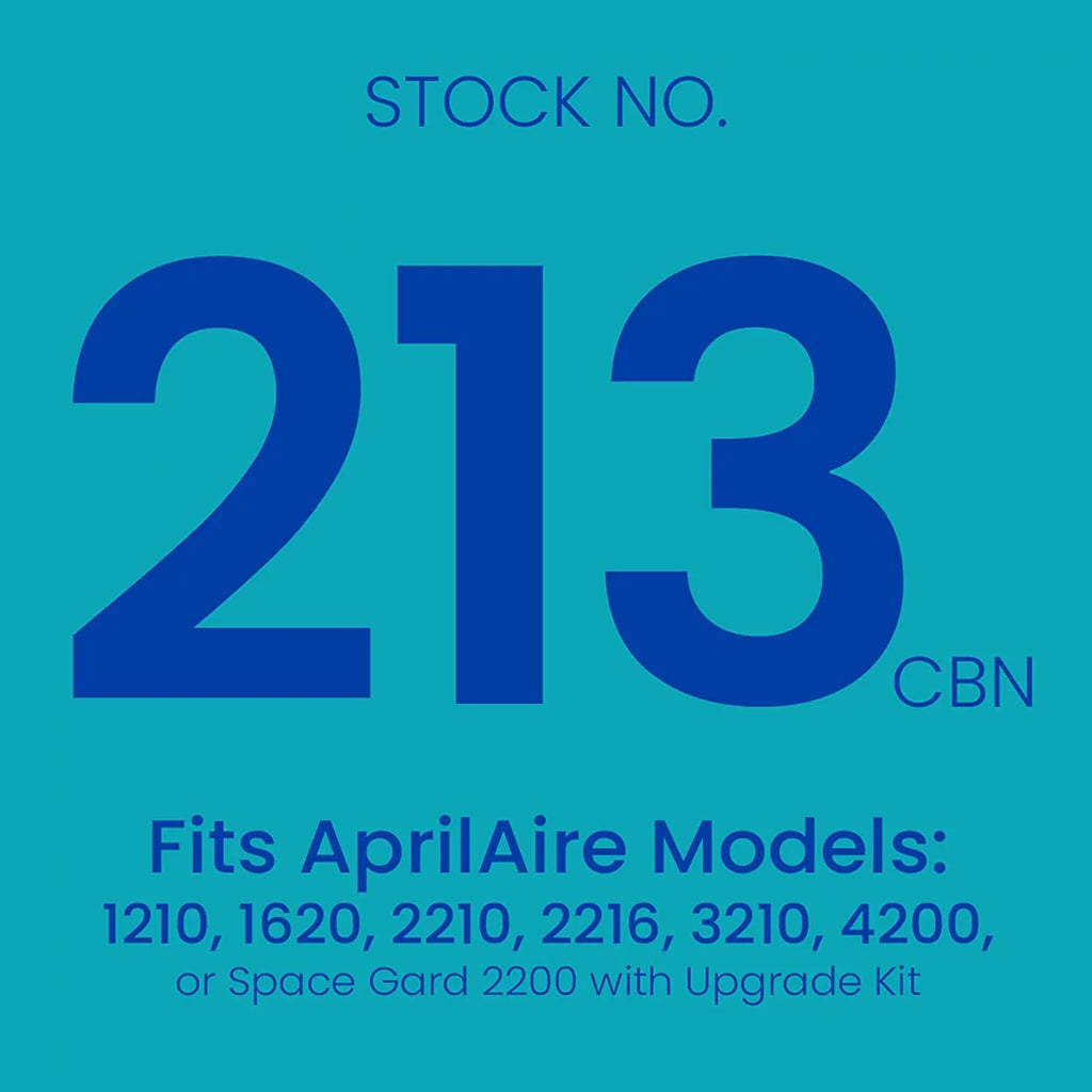 AprilAire 213CBN Replacement Filter for AprilAire Whole House Air Purifiers -  13 with Carbon, Healthy Home Allergy Odor Reduction, Air Filter (Pack of 1) 1 Count (Pack of 1)