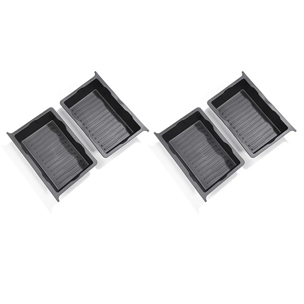 under Seat Storage Box Hidden Tray Durable Underseat Organizer Tray for Model