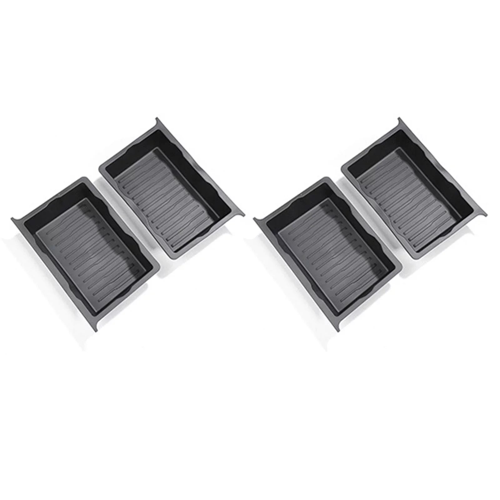 under Seat Storage Box Hidden Tray Durable Underseat Organizer Tray for Model