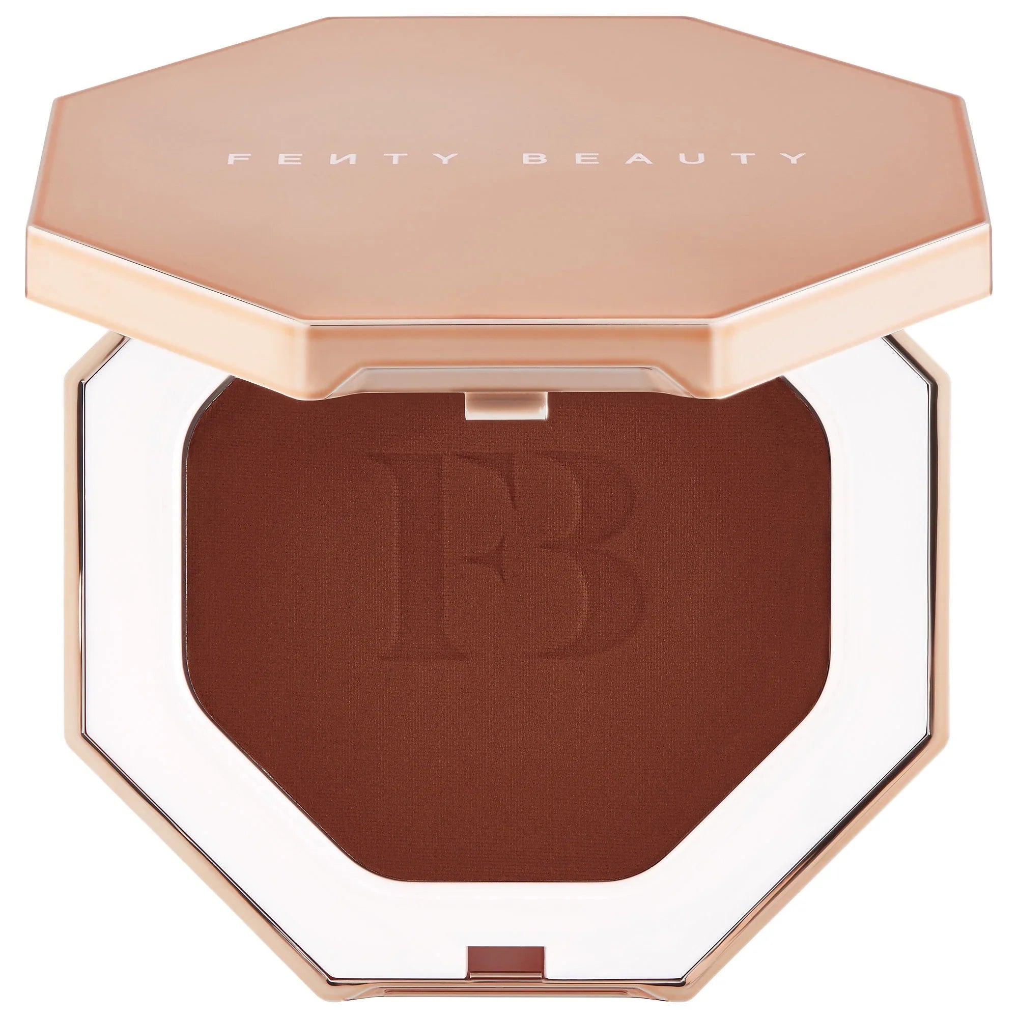 Fenty Beauty by Rihanna Sun Stalk'r Instant Warmth Bronzer - Mocha Mami - very deep with warm red undertones