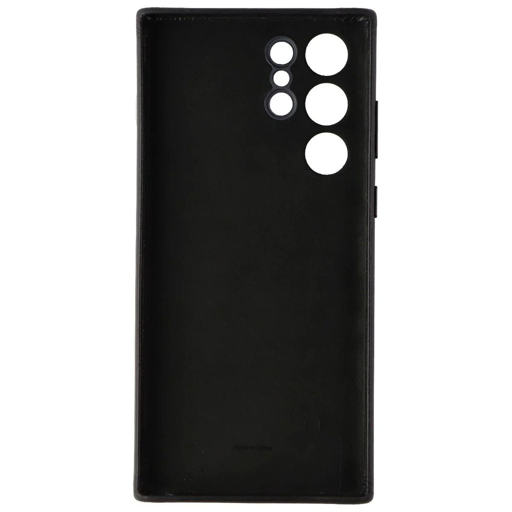 Samsung Galaxy Ultra  Leather Cover, Black (-)