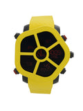 Jacob & Co. Ghost Steel Carbon Bezel Yellow Quartz Watch .11...