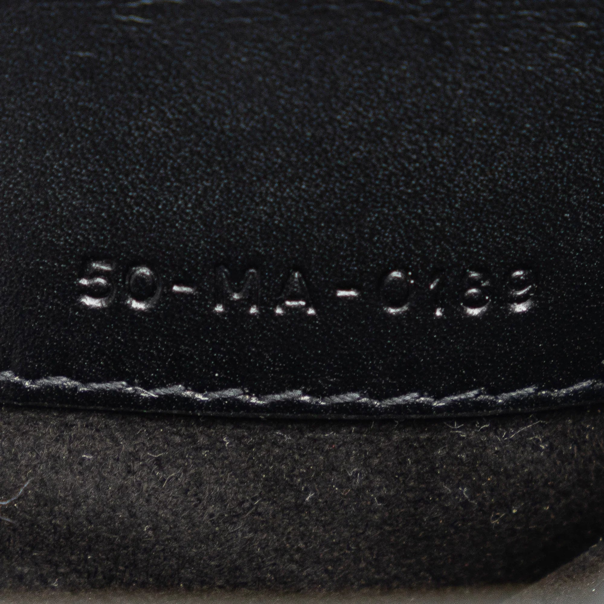 Pre-Owned Authenticated Dior Saddle Belt Bag Calf Leather Black Unisex (Good)