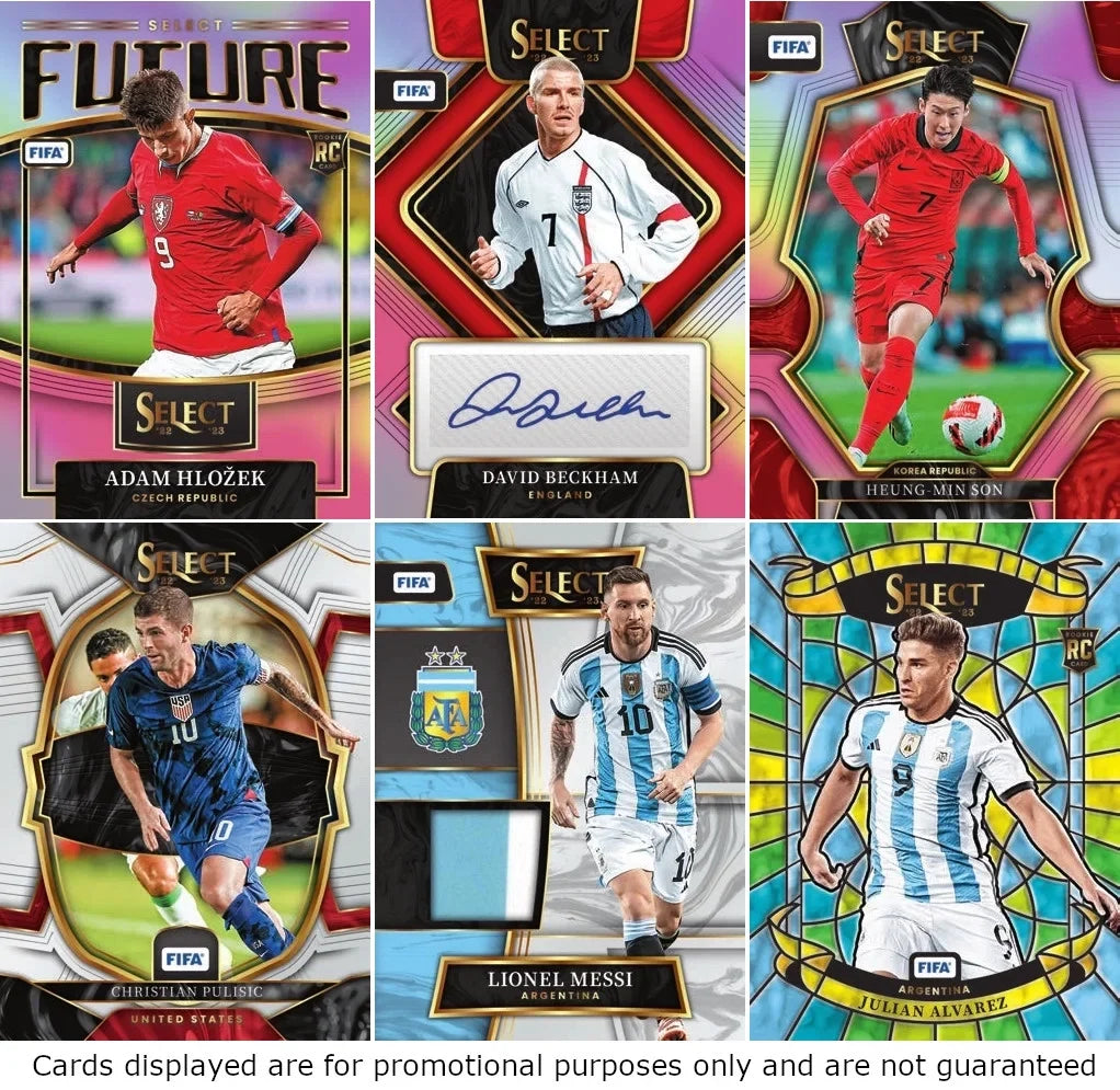 2022-23 Panini Select  Soccer Trading Cards Blaster Box