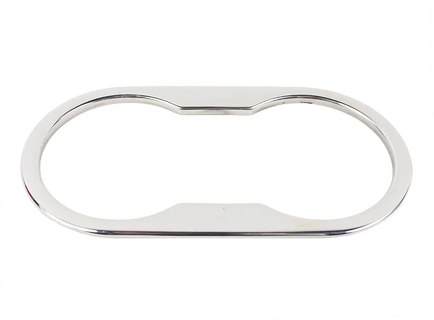 Kentrol  30002 Jeep Wrangler  - 2007-10 Cup Holder Bezel Polished Stainless Steel