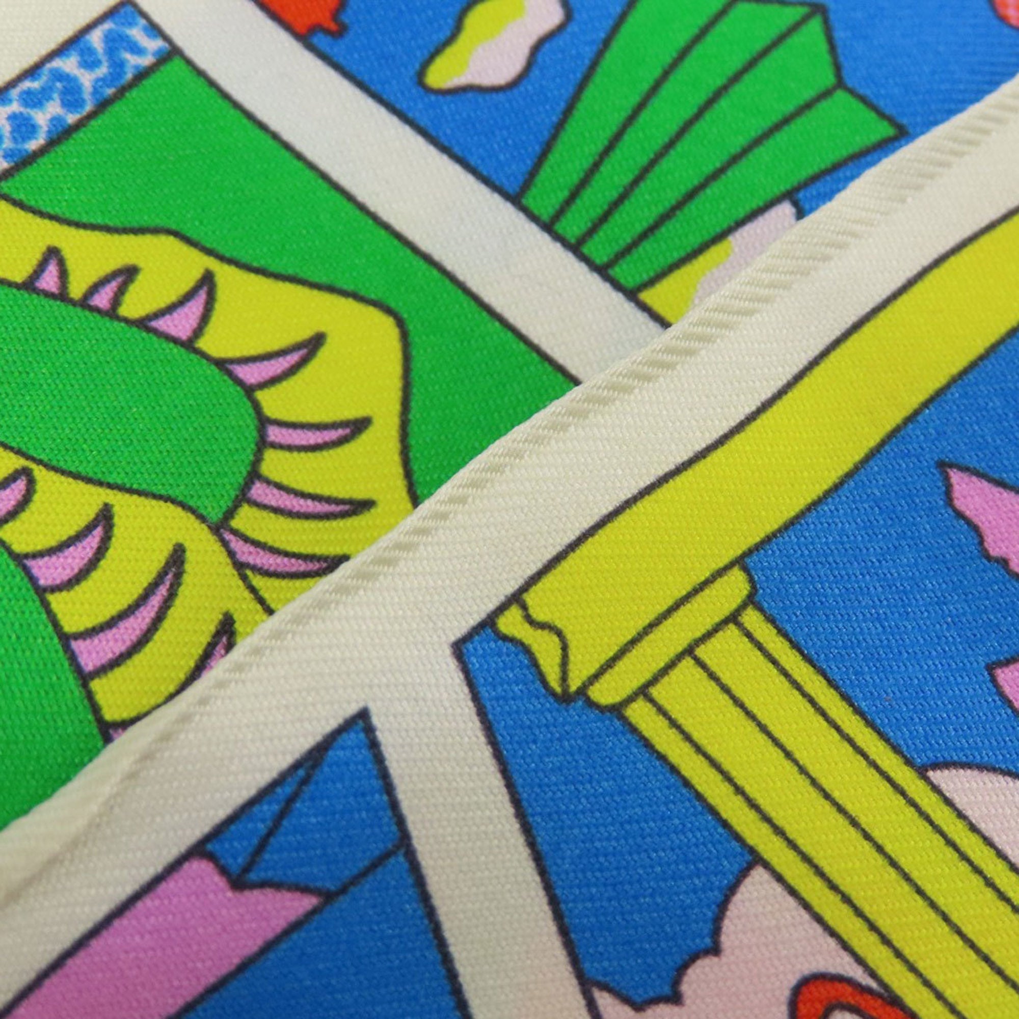 Pre-Owned Hermes Twilly Scarf Silk Women's  (Good)