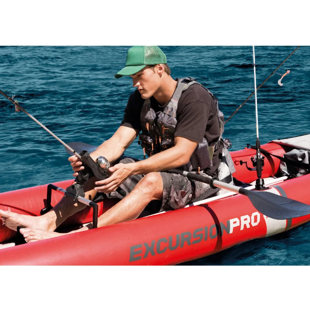 Intex 2 Person Vinyl Kayak w/ Oars & Pump & 2-Person  Kayak w/ Oars Air Pump