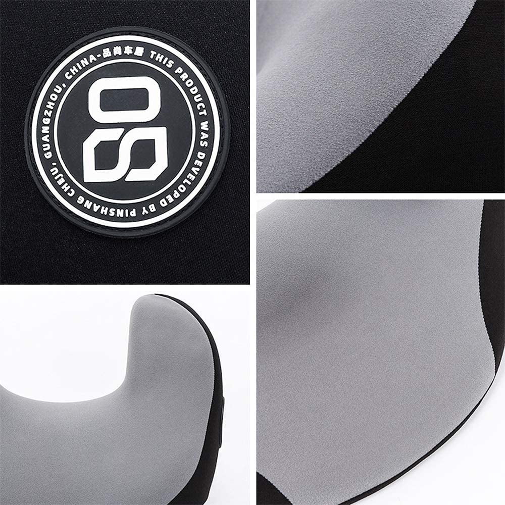 Headrest Pillow for Car Seat, Memory Foam Neck Support Pillow for Neck Pain Relief - -Shaped Ergonomic Design Soft Travel Pillow for Sleeping and Resting in Car and Office