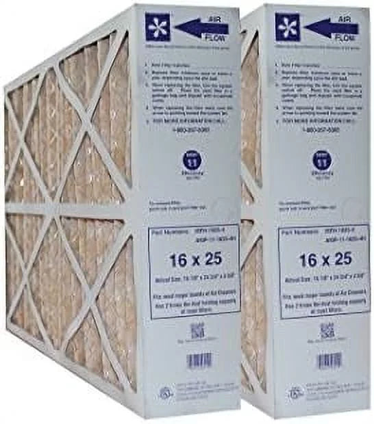 16X25x4 / Replement Furne Air Filters  11 (Pk Of 2)