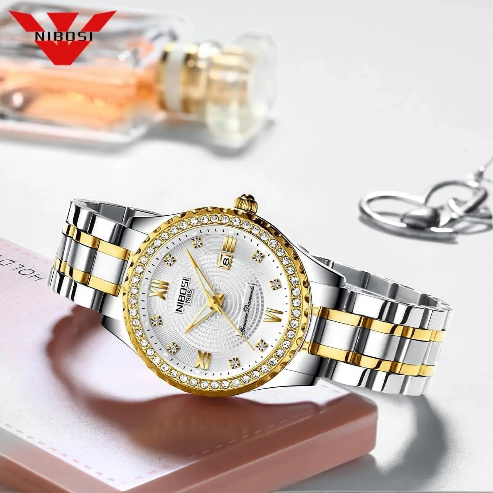 2022 New Gold Watch Women Watches Ladies Creative Steel Women's Bracelet Watches Female Waterproof Clock Relogio Feminino