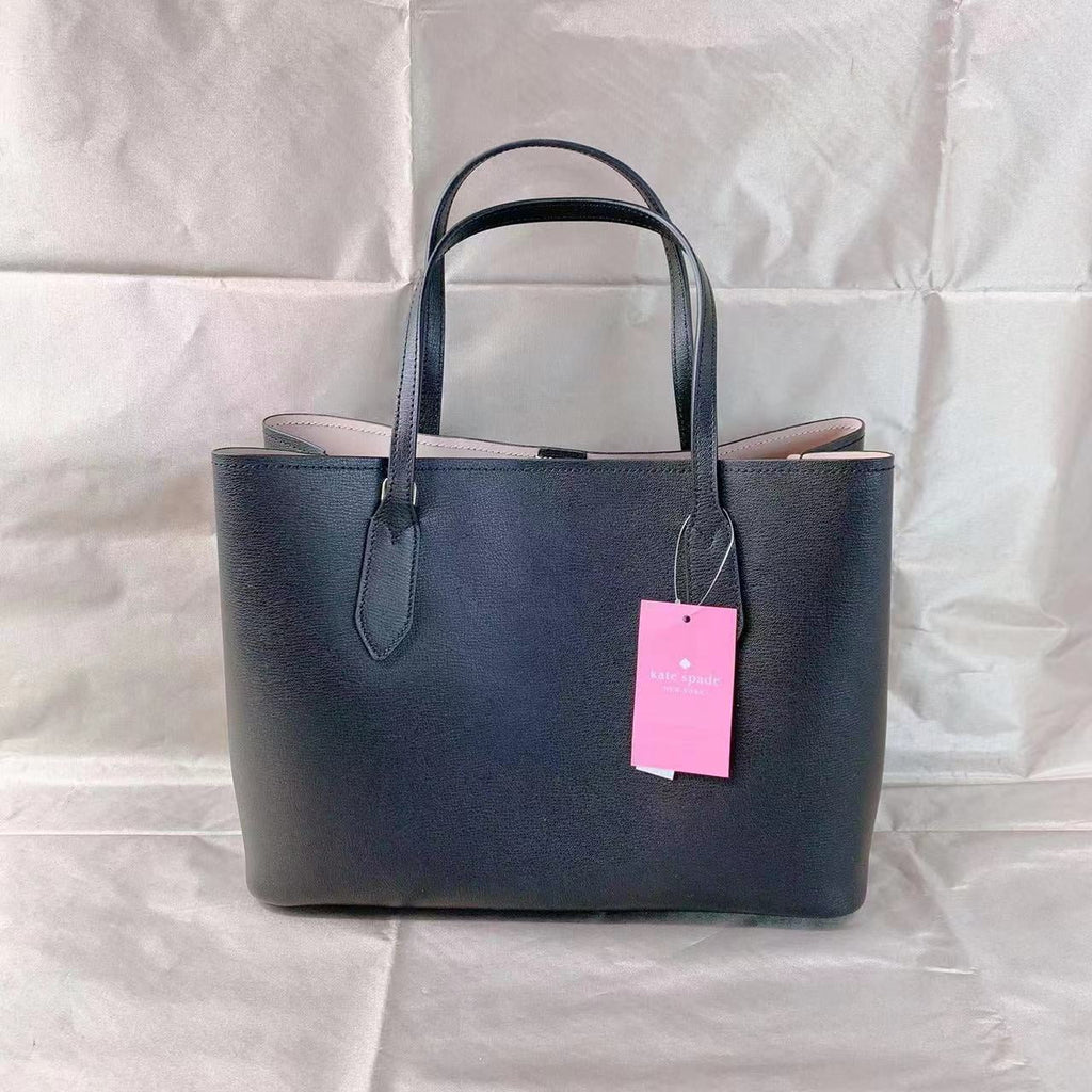 Kate Spade  harper satchel In Black