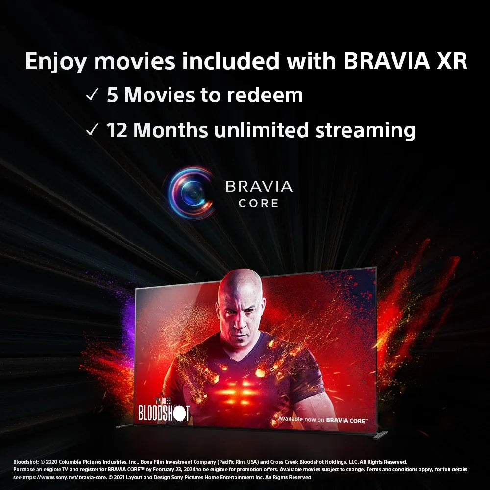 Sony 85" Class    Full Array  4K Ultra  Smart Google  with Dolby Vision   Series 2021 Model
